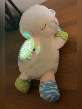 VTech Baby 3-in-1 Starry Skies Sheep Soother Plush Toy Night Light Lullaby Sing